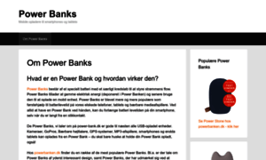 Power-banks.dk thumbnail