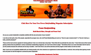 Power-bodybuilding.com thumbnail