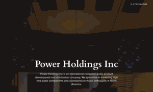 Power-holdings-inc.com thumbnail