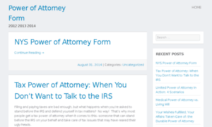 Power-of-attorney-form.com thumbnail