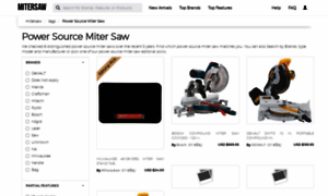 Power-source.mitersaw.biz thumbnail