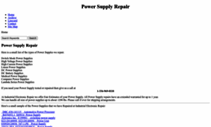 Power-supply-repair.com thumbnail