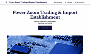 Power-zoom-trading-import-establishment.business.site thumbnail