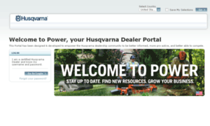 Power.husqvarnagroup.com thumbnail
