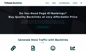 Powerbacklinks.net thumbnail