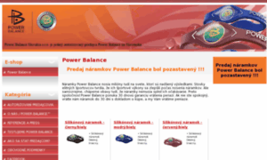 Powerbalanceshop.sk thumbnail