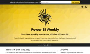 Powerbiweekly.info thumbnail