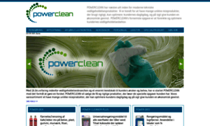 Powerclean.dk thumbnail