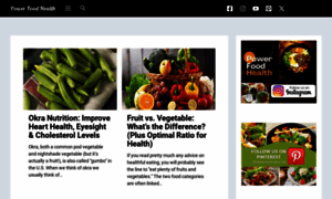 Powerfoodhealth.com thumbnail