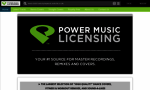 Powermusiclicensing.com thumbnail