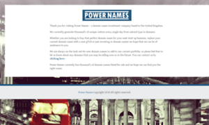 Powernames.co thumbnail