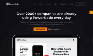 Powernode.templateoption.com thumbnail