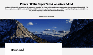 Powerofthesupersubconsciousmind.wordpress.com thumbnail