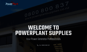 Powerplantsupplies.co.nz thumbnail