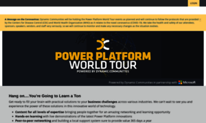 Powerplatformworldtour.com thumbnail