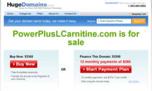 Powerpluslcarnitine.com thumbnail