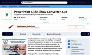 Powerpoint-slide-show-converter.software.informer.com thumbnail