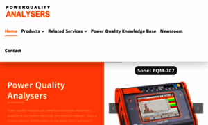 Powerqualityanalysers.com thumbnail