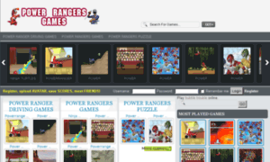 Powerrangers-games.com thumbnail