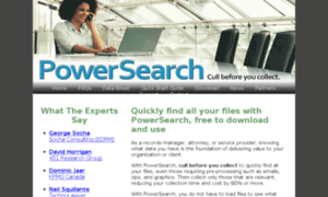 Powersearchsoftware.com thumbnail