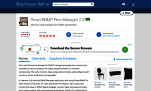 Powersnmp-free-manager.software.informer.com thumbnail