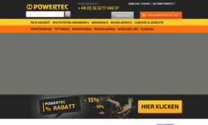 Powertec-fitness-deutschland.com thumbnail