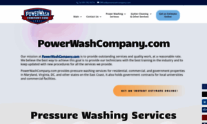 Powerwashcompany.com thumbnail