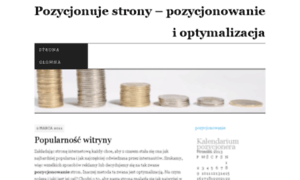 Pozycjonuje.biz.pl thumbnail