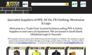 Ppesuppliers.uk thumbnail