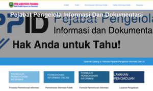 Ppid.pasamankab.go.id thumbnail