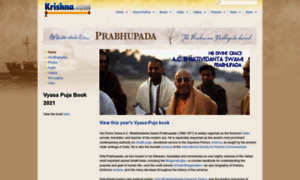 Prabhupada.krishna.com thumbnail