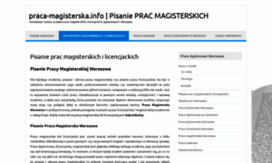 Praca-magisterska.info thumbnail