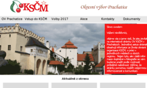 Prachatice-kscm.cz thumbnail