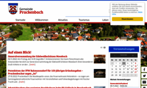 Prackenbach.de thumbnail