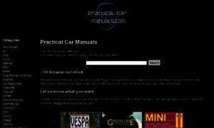 Practical-car-manuals.com thumbnail