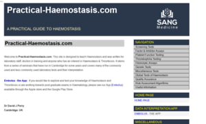 Practical-haemostasis.com thumbnail