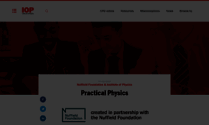 Practicalphysics.org thumbnail