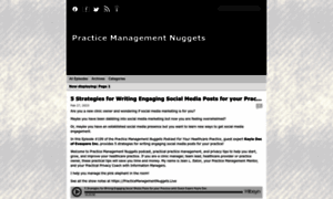 Practicemanagement.libsyn.com thumbnail