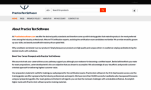 Practicetestsoftware.com thumbnail