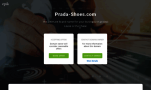 Prada-shoes.com thumbnail