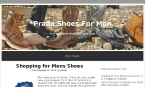 Pradashoesformen.info thumbnail