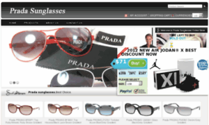 Pradasunglassesoutlet.com thumbnail