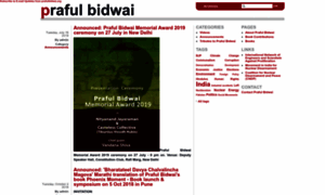 Prafulbidwai.org thumbnail