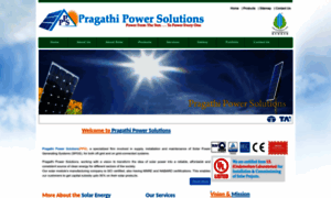 Pragathipowersolutions.com thumbnail