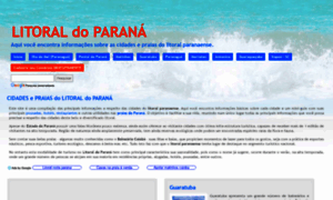 Praiaslitoralparana.com.br thumbnail