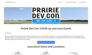 Prairiedevcon.com thumbnail