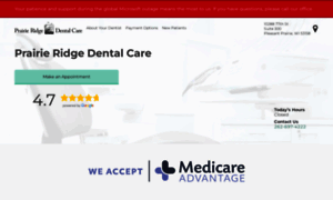 Prairieridgedentalcare.com thumbnail