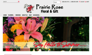 Prairierosefloral.com thumbnail