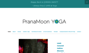 Pranamoonyoga.com thumbnail