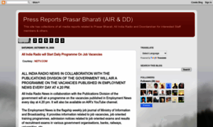 Prasarbharatiblog.blogspot.in thumbnail